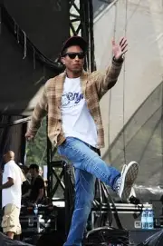 Rapper Vocalist Pharrell Williams of N.E.R.D. Performs on day thre- Old Photo 16