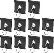 Awning Hooks For RV | Multipurpose Outdoor Light-Hooks | 10PCS Reusable Awninged Hook With S-Hooked | 22 Lbs Load Bearing Hangers For Camping, Tents, Outdoors Use