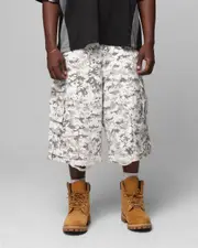 [LOITER] Loiter Collateral Cargo Shorts Digi Snow Camo - Size 40 40 Digi Snow Camo