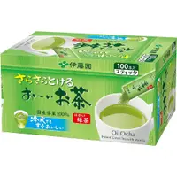 在飛比找蝦皮購物優惠-【日本限定】日本伊藤園抹茶綠茶粉 盒/0.8g×100包入 