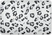 Leopard Print Bed Underpads Waterproof Washable Pads for Bed Machine Washable Bed Liners for Infant Baby , 52" L x 34" W impermeables para cama