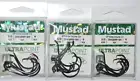 3 packs mustad UP Octo InLine circle hook live bait etc... size 5/0 39928np-bn