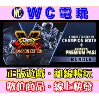 在飛比找蝦皮購物優惠-【WC電玩】快打旋風 5 冠軍版 第五季高級季票 PC離線S