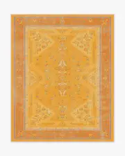 245' x 305' | Machine Washable Runner Rug | Kid & Pet Friendly | Indoor Rug | Iris Apfel Colourful Loom Mango Rug | Ruggable