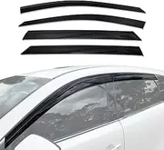 AUSGO Weathershields Compatible with Mazda CX-9 CX9 2016-Onwards, Injection Weather Shields Window Visors Wind Deflectors Sun Rain Guard 4PCS Set