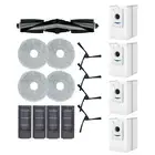 For Ecovacs Deebot X2 / X2 Pro Robot Vacuums 17PCS Main Brush Mop Replacement