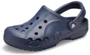 Crocs Unisex-Adult Baya Clogs, Navy, 11 Women/9 Men 11 Women/9 Men