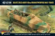 Bolt Action SD.KFZ 251/2 Ausf D (8cm Granatwerfer) Half-Track NIB