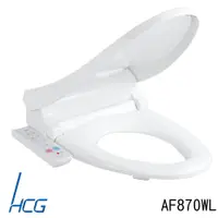 在飛比找PChome24h購物優惠-【HCG】暖烘型免治沖洗馬桶座AF870WL適用所有圓形馬桶