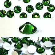 Fern Green (291) Swarovski 2058/2088 Crystal Flatbacks Foiled Rhinestones ss16