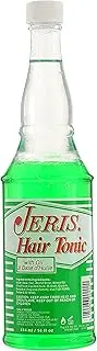 Clubman Jeris Hair Tonic with Oil - Restores and Conditions Hair, Lightweight Formula, Refreshing Scent, Professional Size, 14 fl oz