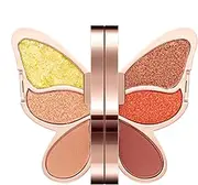 Eyeshadow Palette, Matte Shimmer Eyeshadow, Highly Pigmented Eyeshadow, Long-Lasting Formula, Blendable Texture, Matte, Shimmer, And Glitter Finishes, 76g, for Women Girls