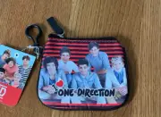 1D One Direction Coin Purse ID Holder I Love One Direction Liam group photo NWT