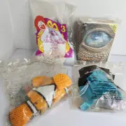 McDonald's Happy Meal Toys Bundle 1 Dinosaur 1 Monster 1 Buzz Light Year 1 Nemo