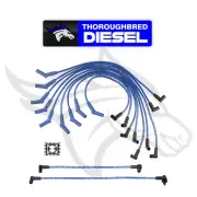 Accel 5056B Super Stock Spark Plug Wires Set Spiral Core Blue