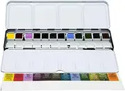 Daniel Smith Set of 1 Half Godet in Metal Box, 12 Colours, 12 Units