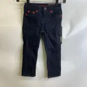TRUE RELIGION Boys TR X Manchester United Geno Jeans Size 2T Rinse