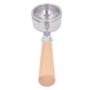 58mm Bottomless Portafilter Wood Handle Double Ear Coffee Portafilter For US