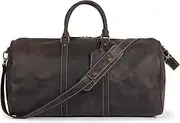 [Londo] Genuine Top Grain Leather Duffel Bag