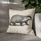 CUSHION COVER PILLOW CASE|BADGER