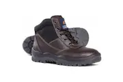 Mongrel Mens Lace Up Safety Work Boots 260030 - Claret