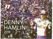 Denny Hamlin 2019 FedEX Monster Cup Driver Hero Card