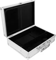 PACKOVE Handheld Aluminium Alloy Tool Box Multi-functional Storage Case Clasps Stylish Design for Men Versatile Organizer for Gadgets Tools and Accessories