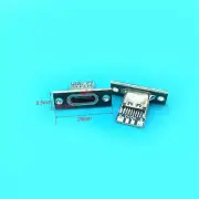 100PCS TYPE-C Female Socket Panel Mount Breakout Board Power Supply DC Type 20V