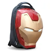 Marvel Iron Man The Avengers 4:Endgame Shoulder Bag Can Emit Light Schoolbag