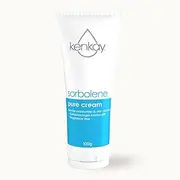 Kenkay Pure Sorbolene Cream - Cetomacrogol Cream APF 100 g Tube- Gentle Body Moisturiser and Skin Cleanser - Fragrance-Free - Color Free - for All Skin Types