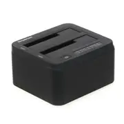 Simplecom SD322 Dual Bay USB 3.0 Aluminium Docking Station for 2.5" and 3.5" SATA HDD Black SD322-BLACK