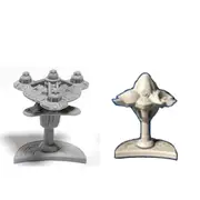 [Gale Force Nine] Gale Force 9 Star Trek Ascendancy Star Bases Minis Set of 3 - Romulan