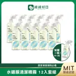 【HAVE GREEN DAYS 綠綠好日】玻璃水鍍膜泡沫噴霧 500ML 箱購12入(除水垢第一選擇)