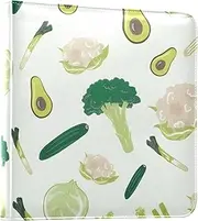Green Avocado Broccoli Cabbage Photo Album Photo Book Self Adhesive Scrapbook Photo Albums Picture Albums For All Size Pictures 6x8