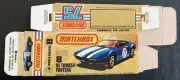 Matchbox Superfast #8 DeTomasso Pantera ‘77-‘82 Type L Repro Box