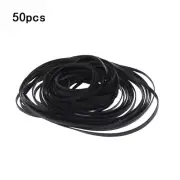 50PCS Universal Mix Cassette Tape Machine Belts Assorted Common Drive Flat Belt