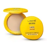 3x Lakme Sun Expert Ultra Matte Spf 40 Pa+++ Compact, Non Greasy Non Sticky 7g