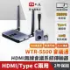 PX大通 WTR-5500 Type C/HDMI 兩用 無線會議系統傳輸器