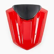 DAHUOKUP Motorcycle Pillion Cowl Rear Passenger Solo Seat Cover Fairing, For CB750 2023-2024 CB400F CB500F CBR400R CBR500R 2022-2023(Red)