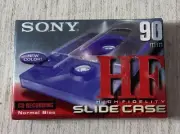 Sony HF Slide Case 90 Minute CD Cassette Factory Sealed CD Recording Tape