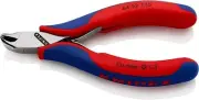 KNIPEX Tools - Electronics End Cutting Nippers, Multi-Component (6452115)