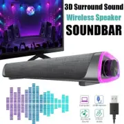 Surround Sound Bar Wired Wireless Bluetooth Stereo Speakers Sound Home Theater