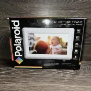 Polaroid New 7 Inch Digital Photo Frame 1024x600 Hi Res LED Decorative Frame