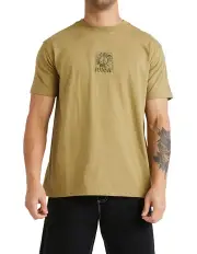 [RVCA] Spring Hit Short Sleeve Tee in Herb
