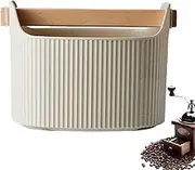 Espresso Puck Knock Box | Espresso Bucket Removable Coffee Knocker - Non-Slip 1300ml Coffee Ground Dump Bin, Grind Waste Bin for Home/Offices