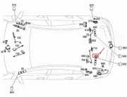 NEW MERCEDES-BENZ ML W166 AM/FM ANTENNA AMPLIFIER A1668201189