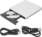 Portable External DVD-RW CD VCD Optical Disc Rewriter with USB 3.0 Interface - Ultra Slim Design