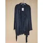 Savage X Fenty Lingerie by Rihanna Robe Womens Midi sz Medium Silky Touch