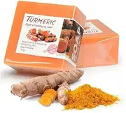 Turmeric Soap - Made with Natural and Organic Ingredients. Gentle Soap. 100gram/3.5oz (4 Bars)