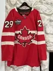 Nathan MacKinnon Team Canada 4 Nations Face-Off Fanatics Premium Jersey Sz 60 ✅✅